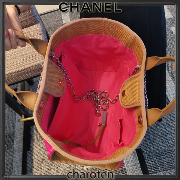 2020春 お目立ちロゴシャネル ドーヴィル コピー トートバッグ2061105